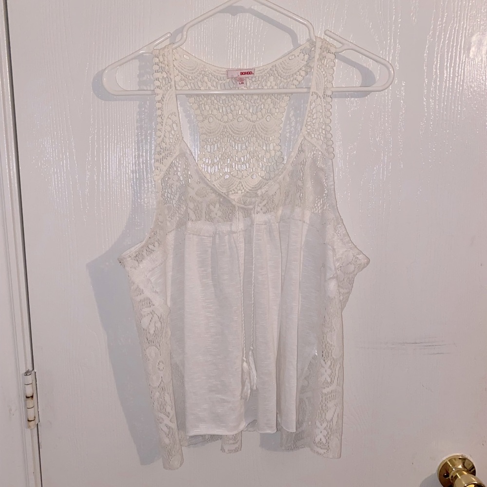 White Bongo Top